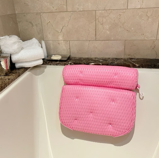 Pink Bathtub Pillow